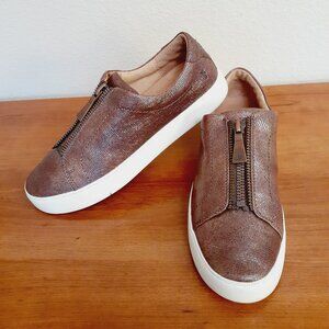 Frye Lena Low Zip Sneakers